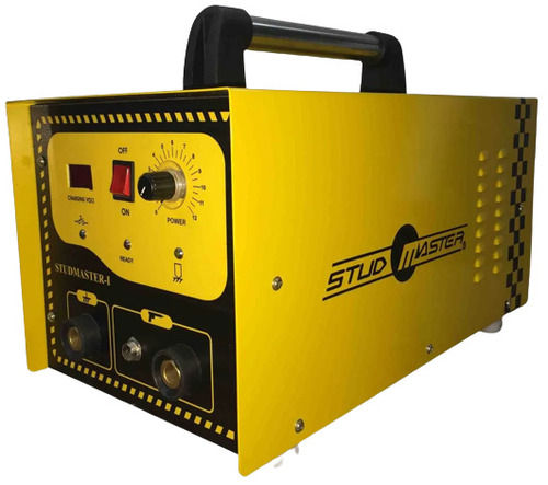 Yellow And Black Mild Steel 220 Volts 400 Amps Electrical Ac Motor Stud Welding Equipment