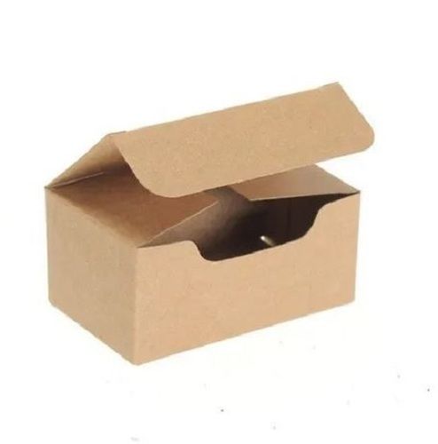 Yellow Plain Rectangular Kraft Paper Packaging Box