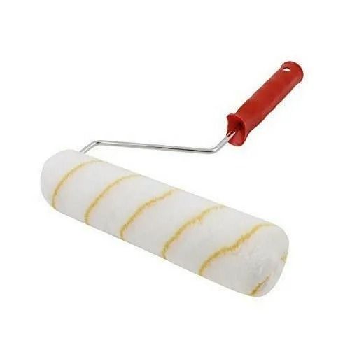 Portable Lightweight Manual Polished Plastic Handle Steel Paint Roller For Wall Paints