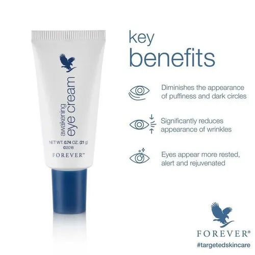 White Anti-Aging Forever Awakening Eye Cream For Personal Usage