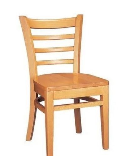 2.5 Feet High Oak Wood Chair For Sitting