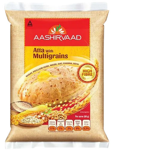 White 2.5 Gram Fat And 14.5% Protein Blending Processing Whole Wheat Flour For Making Chapati