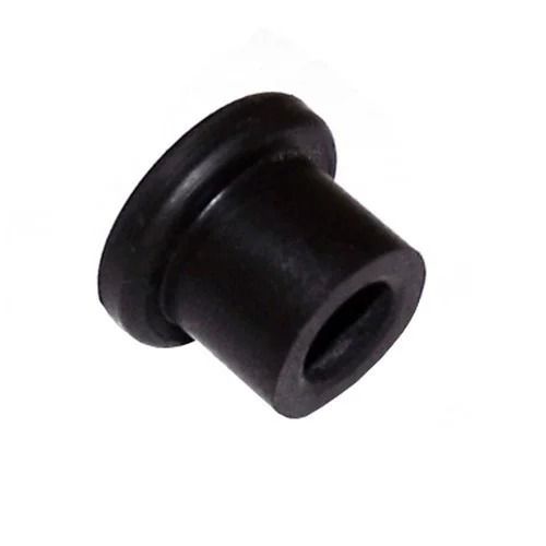 Black 2.5 Inch Long And 2 Mm Thick Round Rubber Bushing For Industrial Use 