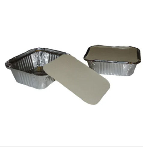 250Gm Soft Silver Use And Throw Disposable Aluminum Bowl 