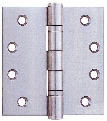 Silver 4X2 Inches Corrosion Resistant Polished Finish Stainless Steel Door Hinge