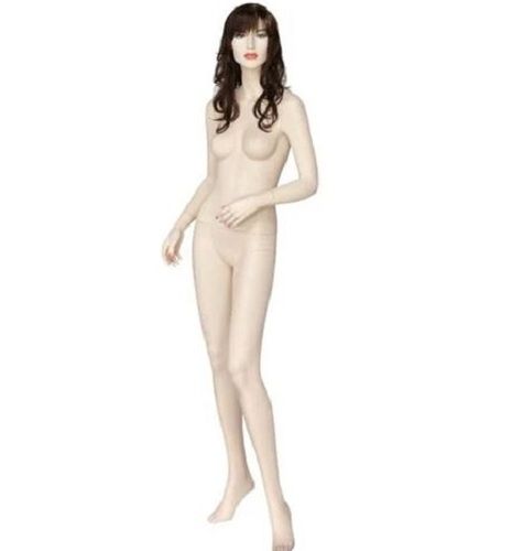 5.5 Feet High Standing Fiberglass Female Mannequin at 3000.00 INR