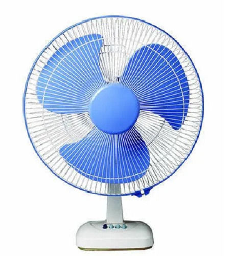 60 Watt Electrical Stainless Steel And Plastic Three Blades Table Fan