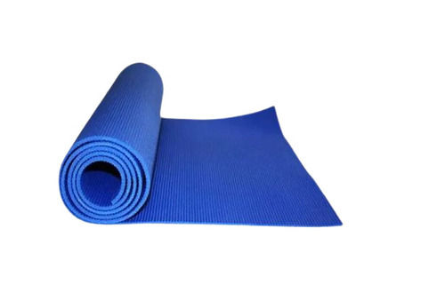 6X2 Feet Rectangular Plain Pvc Yoga Mat For Home  Back Material: Anti-Slip Latex