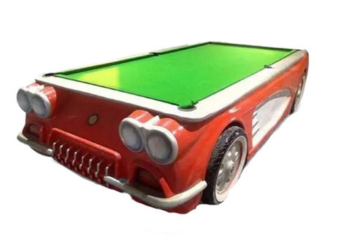 8X3 Feet Car Designer Wooden Body Pool Table For Playing  Designed For: Children