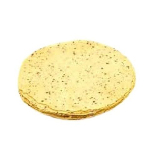 Cripy Crunchy Delivious Round Salty Tasty Original Flavor Moong Papad Carbohydrate: 7 Grams (G)