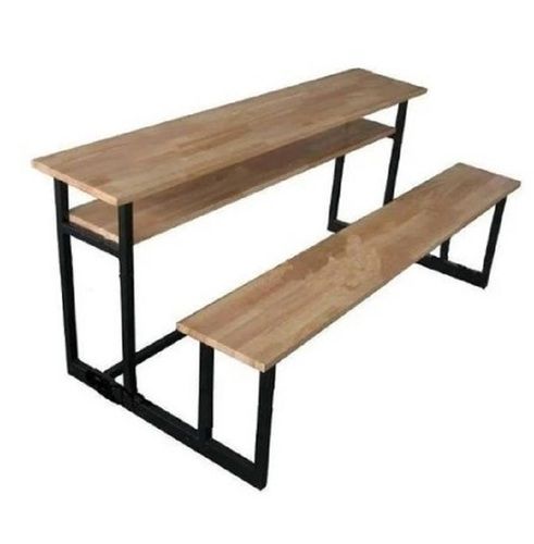 Arjun Toys And Furniture Designed Carpentry Assembly Indian Style Solid Wood Iron School Benches