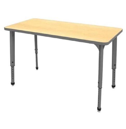 Arjun Toys And Furniture Designed Carpentry Assembly Indian Style Solid Wood Iron School Student Table