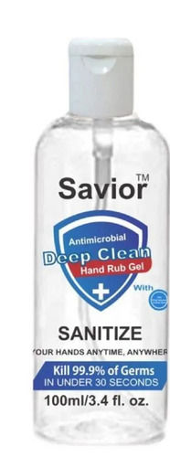 Good Quality Anti Bacterial Hand Sanitizer Gel For External Use, Pack Size 100 Ml