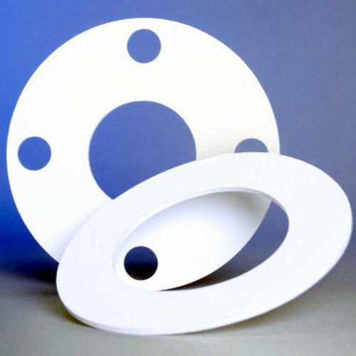 Round Shape White Ptfe Gasket For Industrial Use