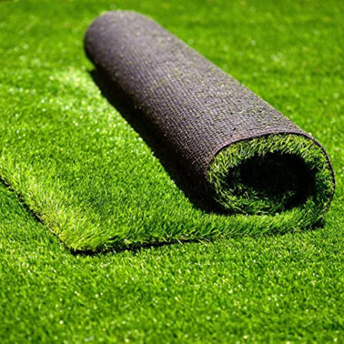 Scratch Resistant Matt Finished Rubber Synthetic Artificial Turf For Outdoor Use