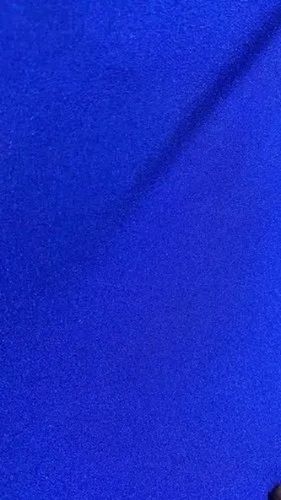 Blue Washable Breathable Soft Silky Plain Lycra Fabric For Stitching Garments