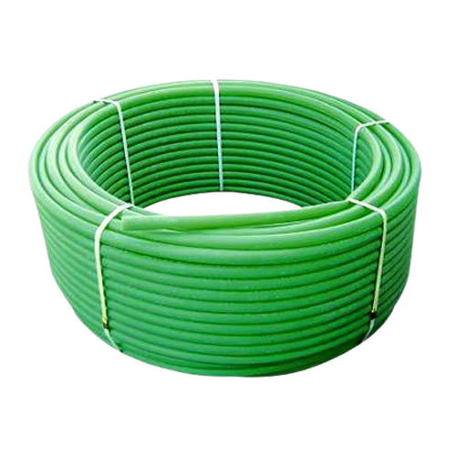 Green 10 Meter Long 2Mm Thick Male Connection Seamless Round Hdpe Garden Pipe