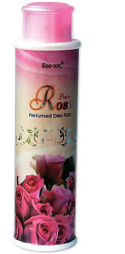 100 Gram Rose Talcum Powder Color Code: White