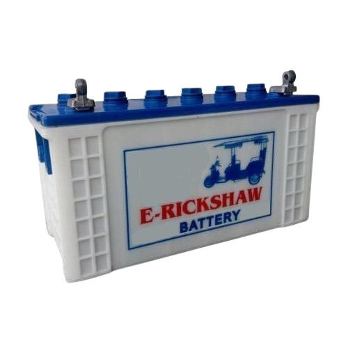 12.5 Volt 105 Milliampere Double Handle Acid E Rickshaw Battery  Battery Capacity: 101   105Ah Milliampere-Hour (Mah)