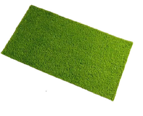 15x23 Inch Durable Rectangular Plain Plastic Artificial Grass Mat