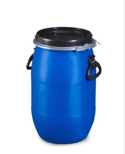 50 Liter Round High Density Poly Ethylene Plastic Drum For Industrial Use 
