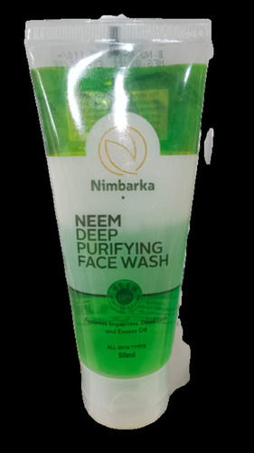 50ml Nimbarka Neem Deep Purifying Face Wash For Personal Usage