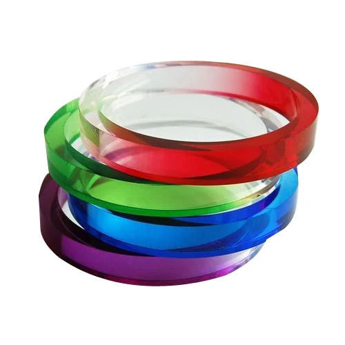 Fashion Attractive Design Round Shape Plain Plastic Bangles For Party Wear