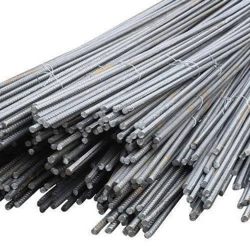 Grey Fe500D Grade Rust-Free Round Hot Rolled Mild Steel Tmt Bars For Construction