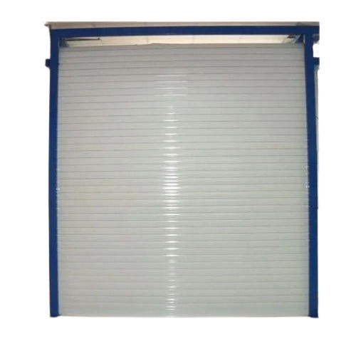 White Manually Operating Vertical Opening Waterproof Glossy Finish Pvc Rolling Shutter