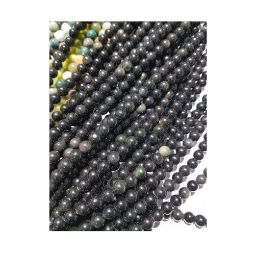 Black Obsidian Beads