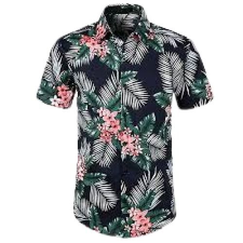 Soft Skin-Friendly Button Down Short Sleeve Printed Silk Shirts For Men Age Group: 18+ Above