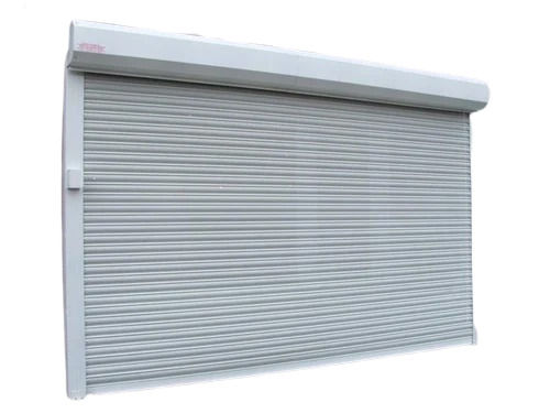 White Vertical Opening Rust Proof Paint Coated Aluminum Automatic Rolling Shutter