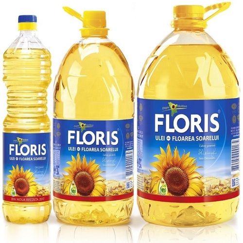 100% Pure Yellow Refined Sunflower Oil