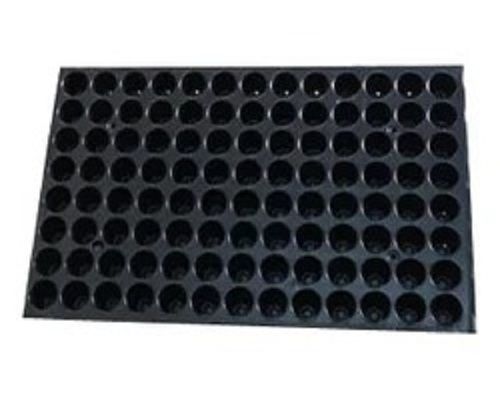 12x8 Inches Non-Coated Plastic Seedling Tray For Growing Plants