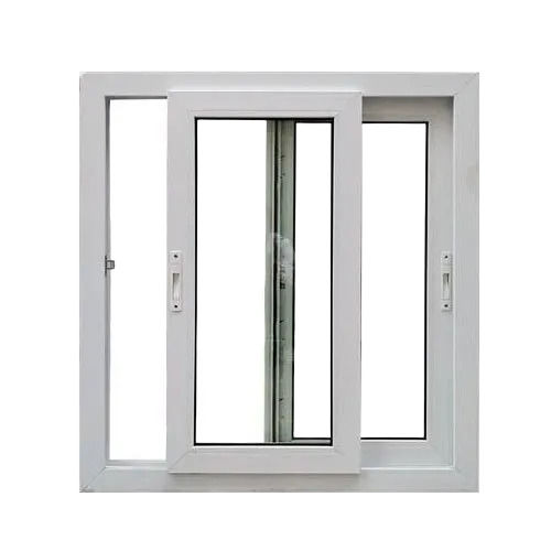 2.5 Feet Rectangular Unplasticized Poly Vinyl Chloride Sliding Window