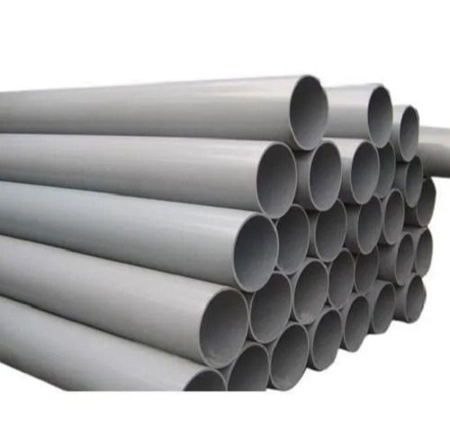 Grey 3 Inches Round Rigid Pvc Pipe For Construction Use