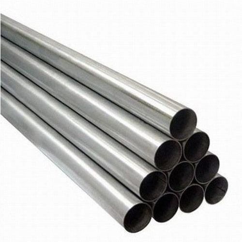 Silver 6 Meter Long 3.5 Inch Round Polished Finish Mild Steel Tube