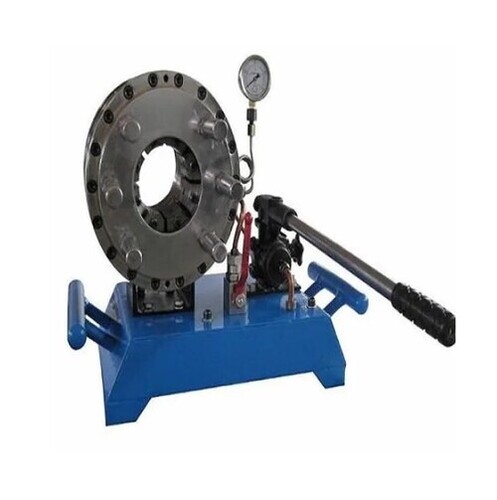 Coated High Strength Magnetism Manual Hose Crimping Machine For Industrial Use