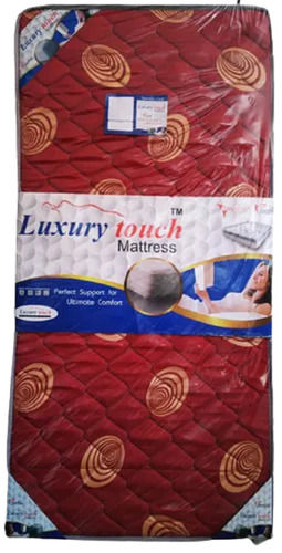 Red Full Size Soft Comfortable Luxury Touch Polyester Plain Bed Mattress