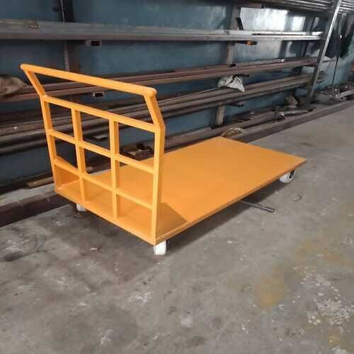 Hand Operated Platform Trolley For Heavy Industrial Use