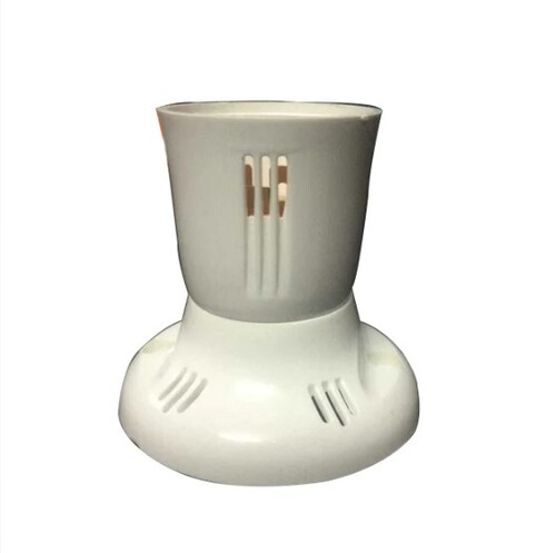 White Light Weight Easy To Install Shock Resistant Plastic Bulb Holders