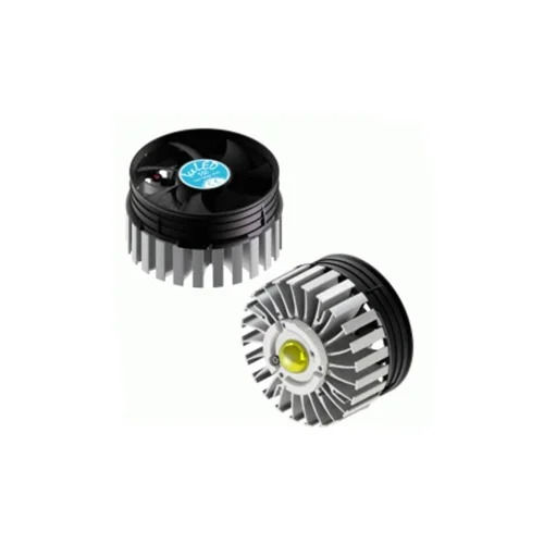 Silver Round Corrosion Resistant Plain Aluminium Led Heat Sink