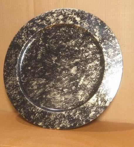 Round Iron Charger Plate For Hotel, Restaurant, Home, Wedding And Party