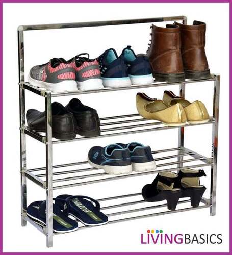 Rust Proof Stainless Steel Shoe Rack For Home Use