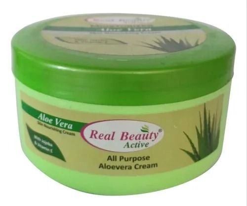 Safe To Use Smooth Texture Aloe Vera Face Cream With 12 Months Shelf Life Color Code: White