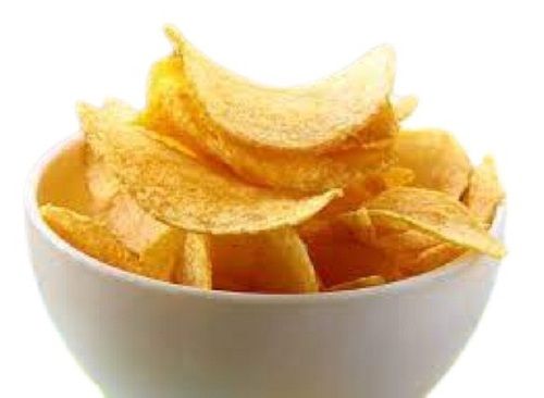 Spicy Taste Round Shape Fried Potato Chips Packaging Size: 1 Kg