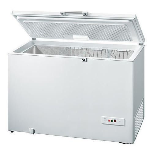 White 220 V 240 W 200 L/Day Automatic Defrost Aluminum Electric Top Opening Chest Freezer