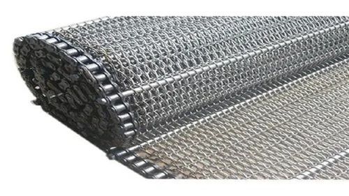 Double Phase Flat Oil-Resistant Vertical Lift Live Power Roller SS Wire Mesh Conveyor Belt