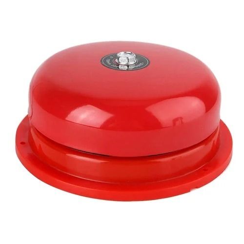 Red High Noise Level Low Control Distance Wireless Metal Fire Fighting Alarm Bell