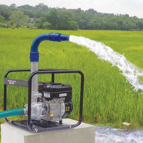 Blue High Pressure Single Stage Water Motor Pumps For Agriculture Fields Use